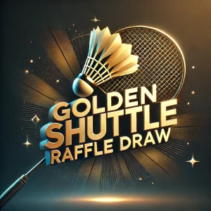 Golden Shuttle Raffle Draw Ticket